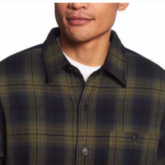 Weather proof vintage men's fleece shirt jacket shirt - Picture 5 of 5